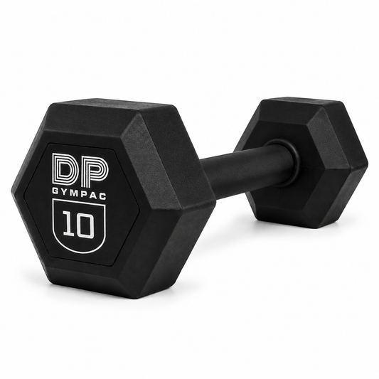 DP Gympac Altıgen Dambıl 10 Kg - Hex Dambbell 10 Kg