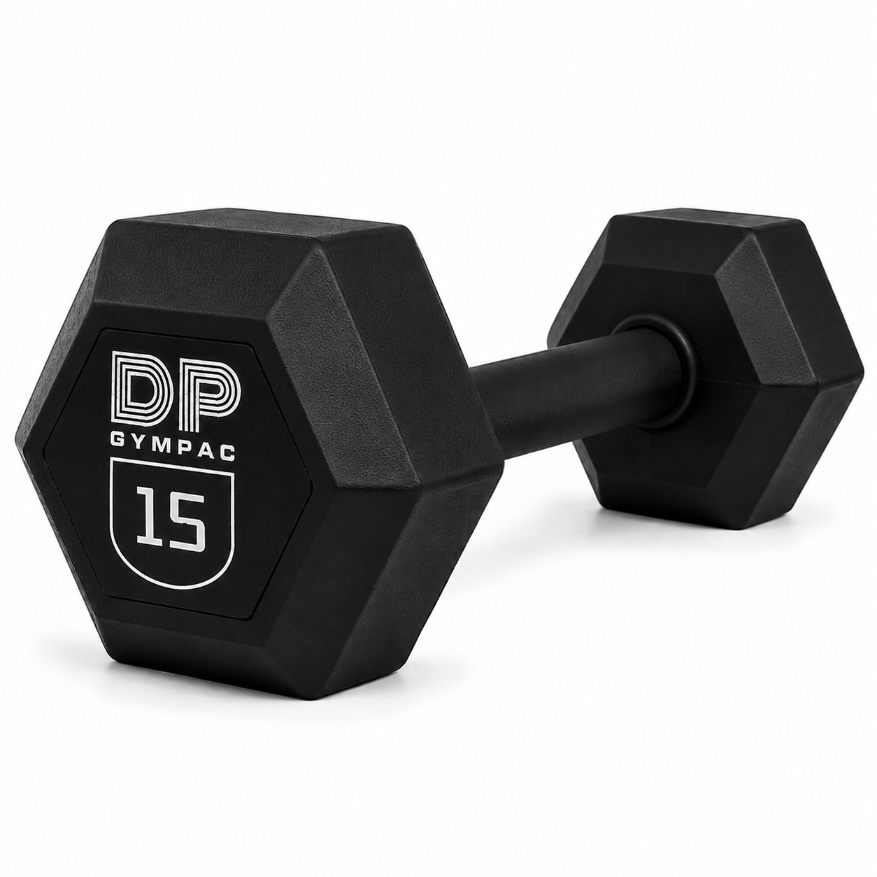 DP Gympac Altıgen Dambıl 15 Kg - Hex Dambbell 15 Kg