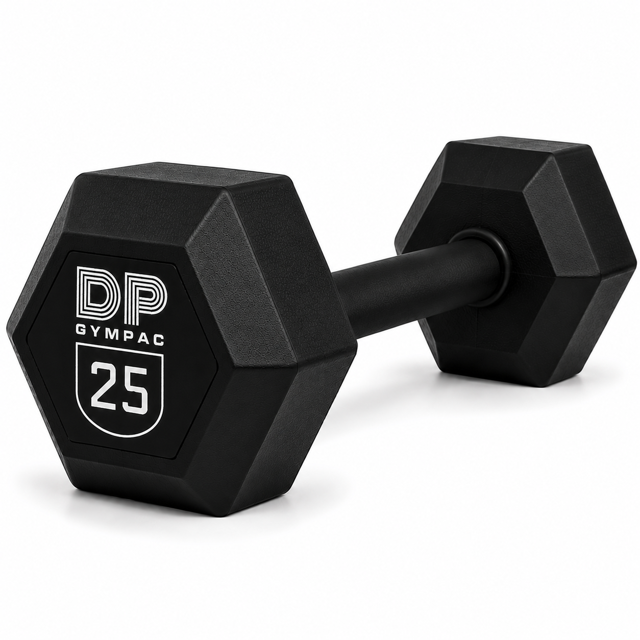 DP Gympac Altıgen Dambıl 25 Kg - Hex Dambbell 25 Kg
