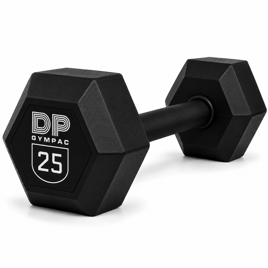 DP Gympac Altıgen Dambıl 25 Kg - Hex Dambbell 25 Kg